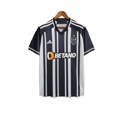 Camisa Atlético Mineiro I 23/24 Torcedor Masculina - Preto e Branco