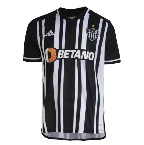 Camisa Atlético Mineiro I 23/24 Torcedor Masculina - Preto e Branco