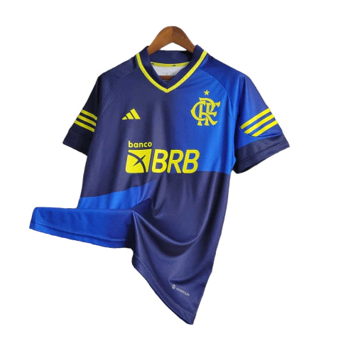 Camisa Flamengo 23/24 Torcedor Masculina - Azul