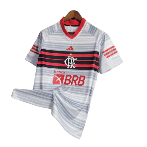 Camisa Flamengo 23/24 Torcedor Masculina - Branco