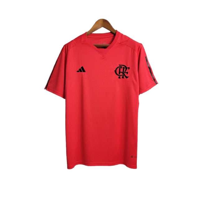 Camisa Flamengo Treino 23/24 Torcedor Masculina - Vermelho