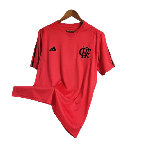 Camisa Flamengo Treino 23/24 Torcedor Masculina - Vermelho