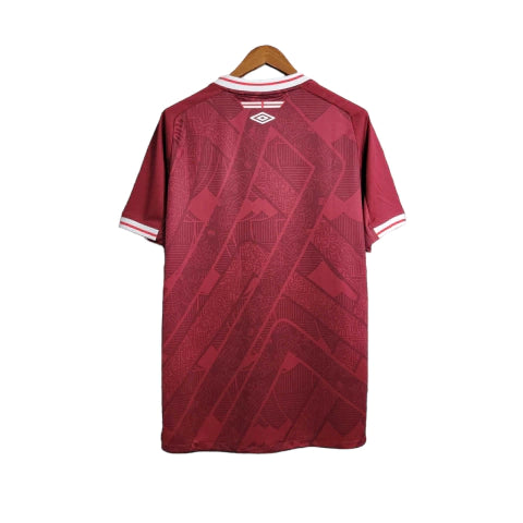 Camisa Fluminense II 23/24 Torcedor Masculina - Vinho