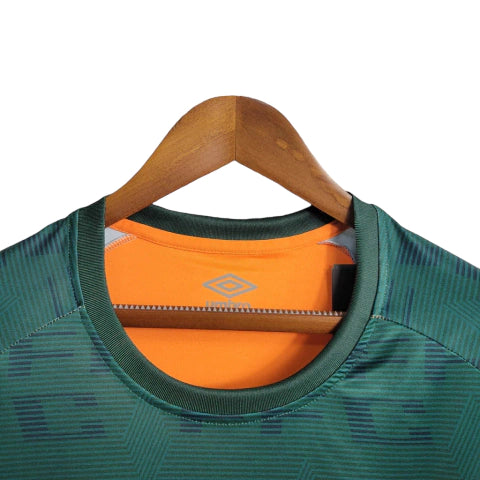 Camisa Fluminense Treino 23/24 Torcedor Masculina - Laranja