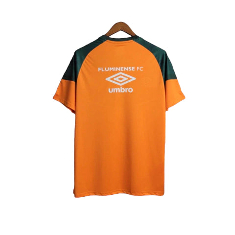 Camisa Fluminense Treino 23/24 Torcedor Masculina - Laranja