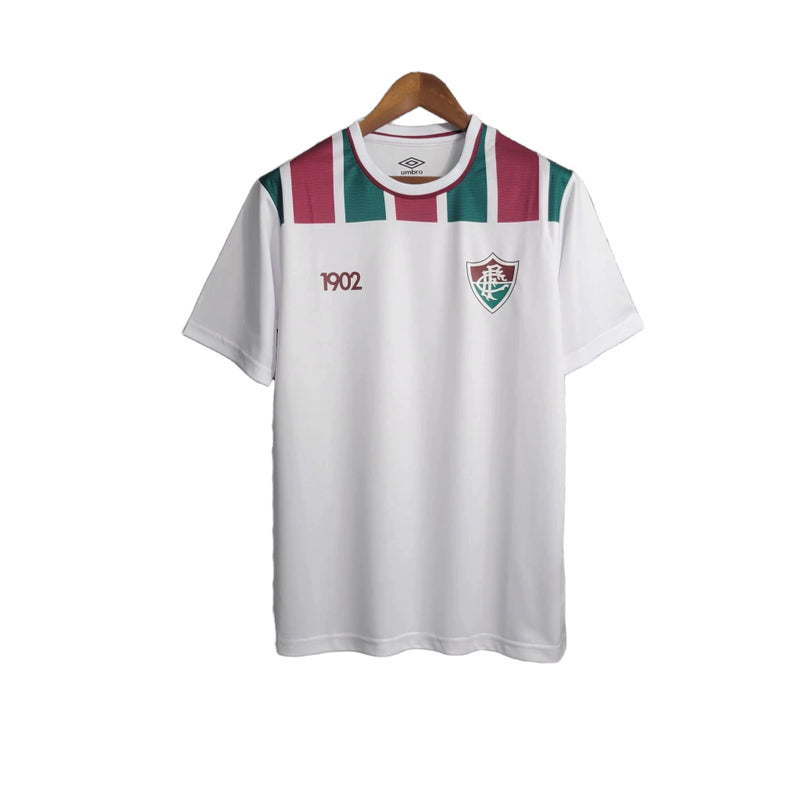 Camisa Fluminense Treino 23/24 - Torcedor Masculina - Branco