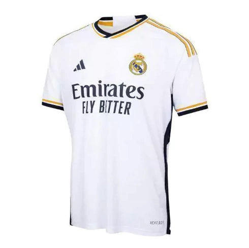 Camisa Real Madrid I 23/24 Torcedor Masculina - Branco