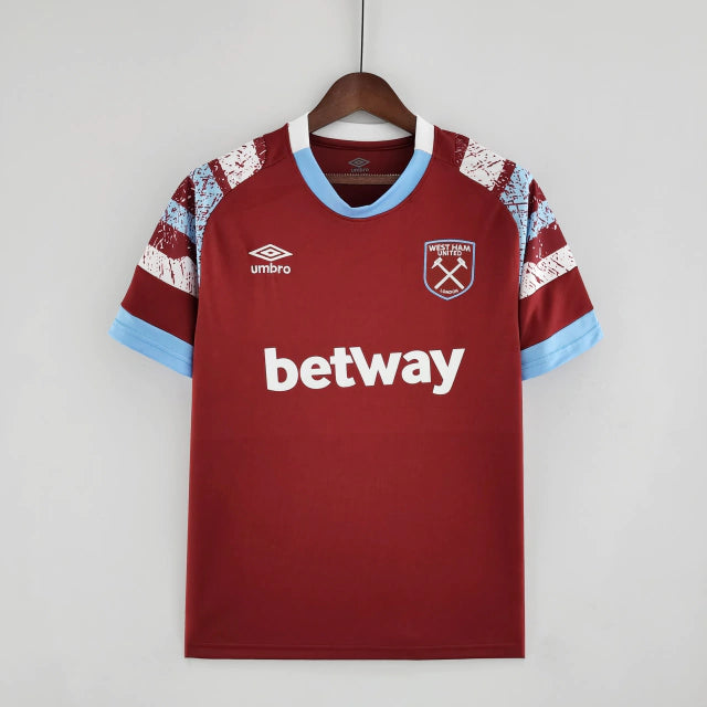 Camisa Umbro West Ham United 2022/23 home Torcedor - Masculina