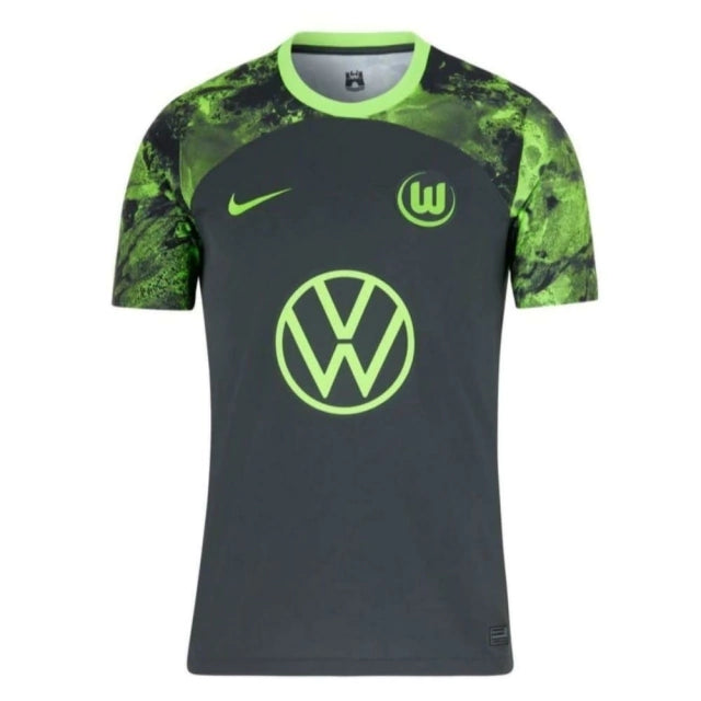 Camisa Wolfsburg II 23/24 - Torcedor Masculina - Preto