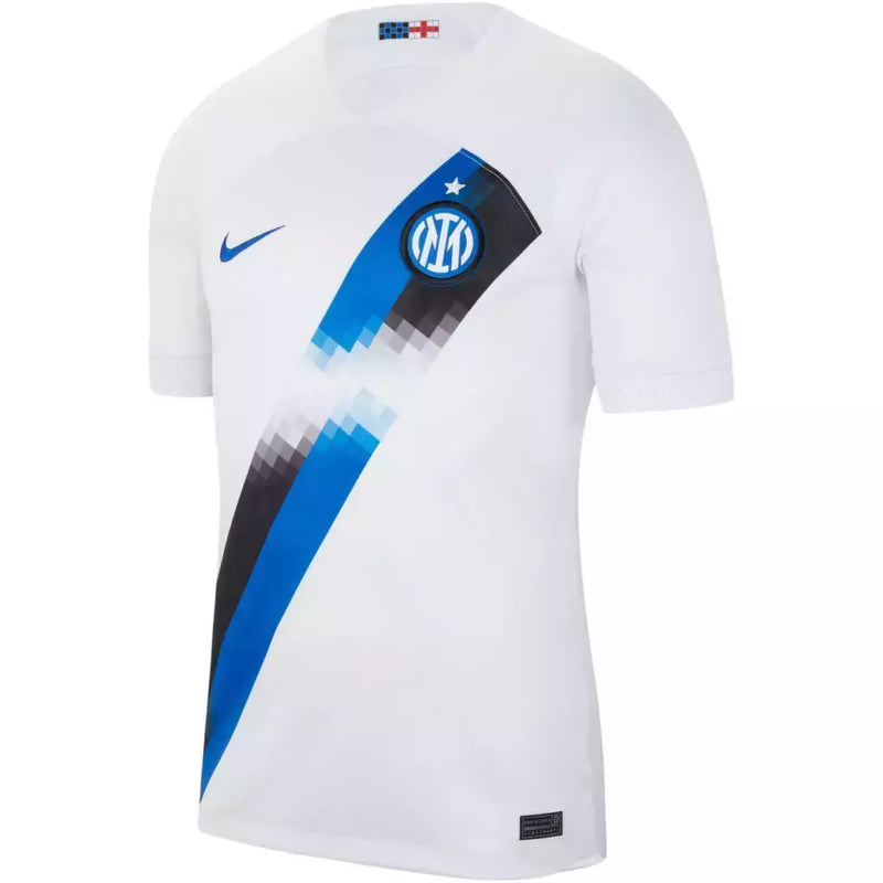 Camisa Inter de Milão Branca Com Faxia 23/24 Torcedor