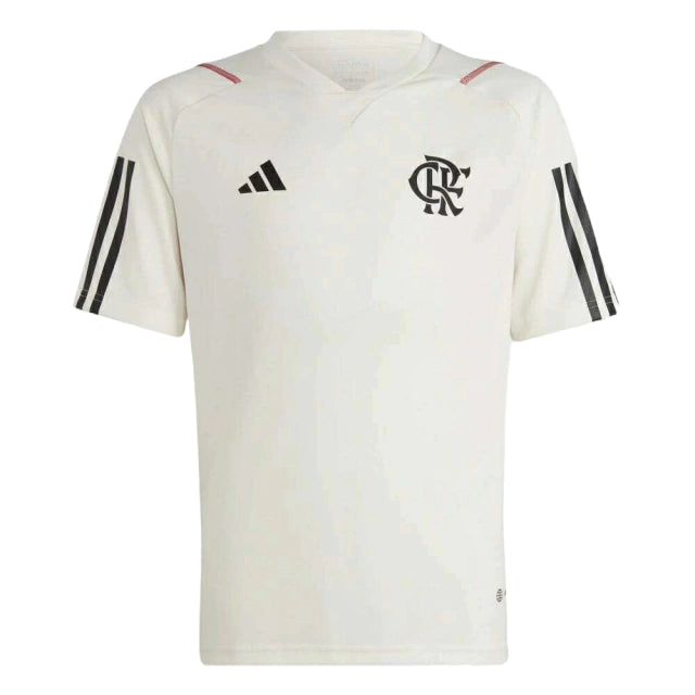 Camisa Flamengo Treino 23/24 Torcedor Masculina - Branco