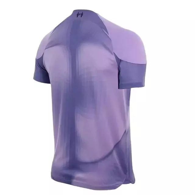 camisa do Liverpool de goleiro 22/23 torcedor nike - roxa