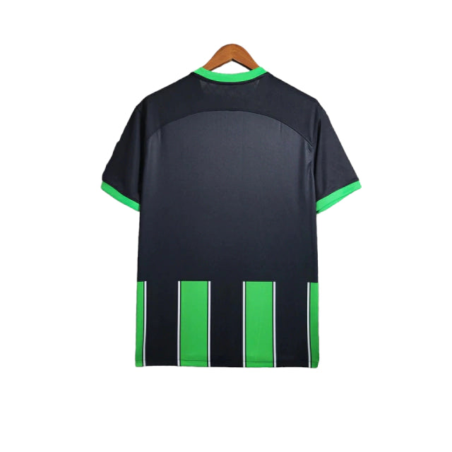 Camisa Brigthon Away 23/24 - Torcedor Masculina - Verde e Preto