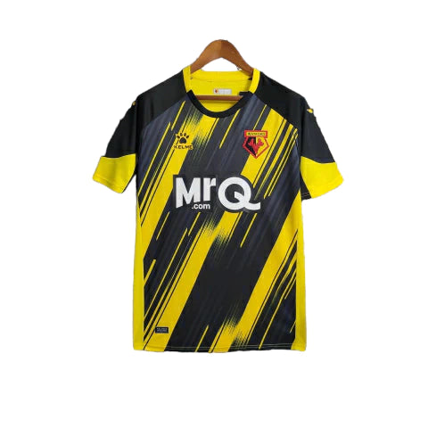 Camisa Watford Home 23/24 - Torcedor Masculina - Amarelo e Preto