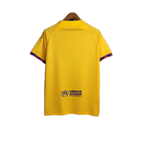 Camisa Barcelona IV 23/24 Torcedor Masculina - Amarela