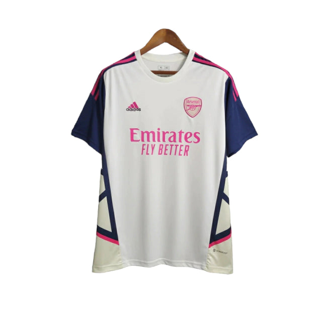 Camisa Arsenal Treino 23/24 - Torcedor Masculina - Branco