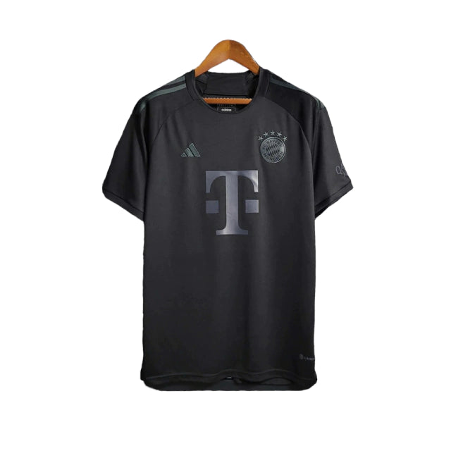 Camisa Bayern Munchen 23/24 Torcedor Masculina - Preto