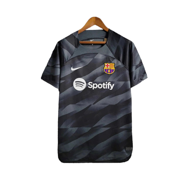 Camisa Barcelona Goleiro 23/24 Torcedor Masculina - Preto