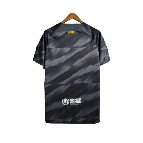 Camisa Barcelona Goleiro 23/24 Torcedor Masculina - Preto