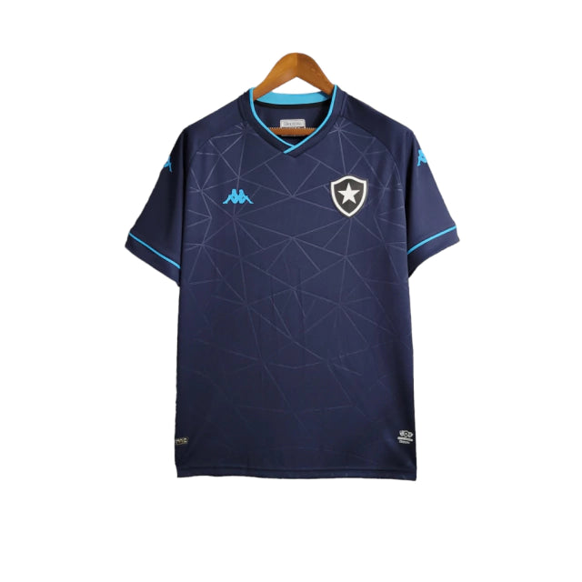 Camisa Botafogo lll 21/22 Torcedor Masculina - Preta com detalhes azul