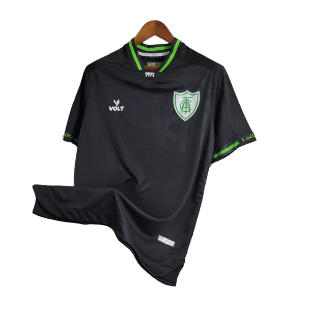 Camisa América Mineiro Goleiro I 22/23 Torcedor Masculina - Preta e Verde