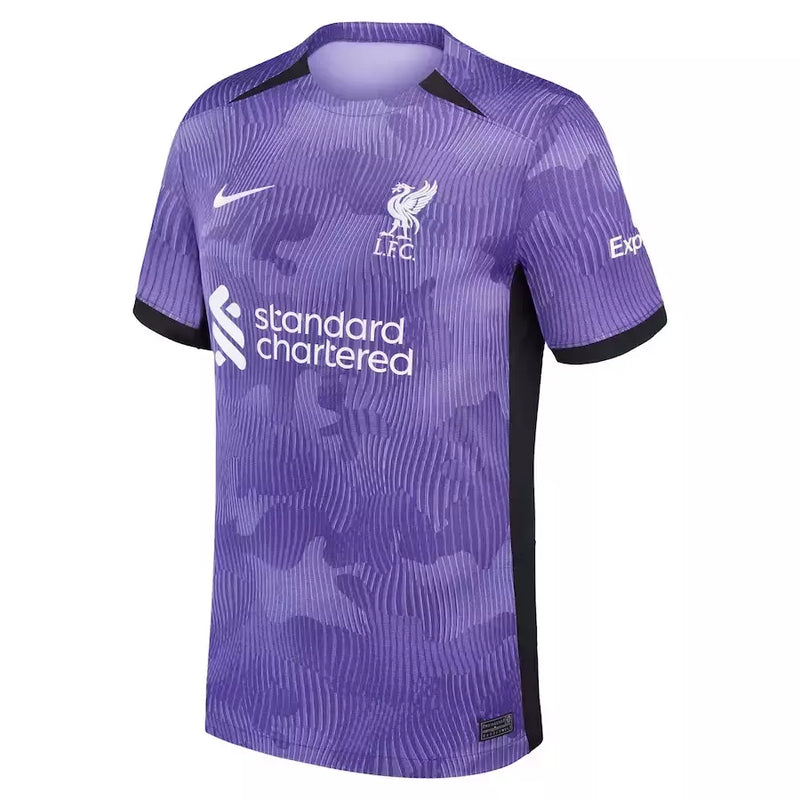 camisa do Liverpool III third 22/23 torcedor nike - roxa